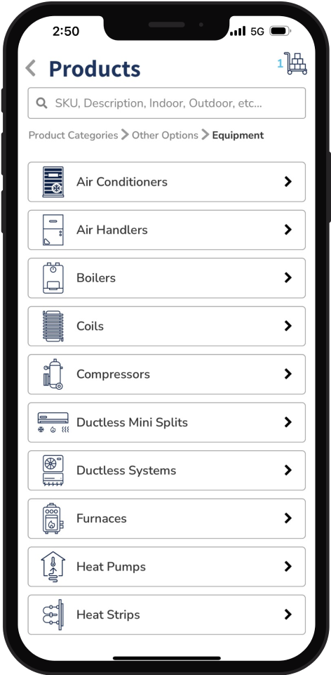 Select Subcategory